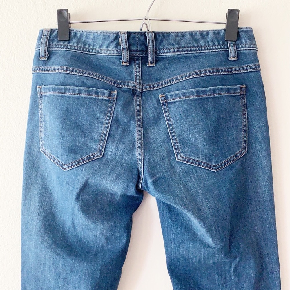 Free People Distressed Crop Skinny Jeans - Picture 5 of 7